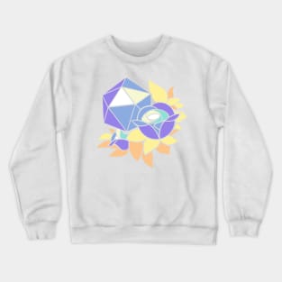 Pretty Poly Rose Genderfaun Pride Crewneck Sweatshirt